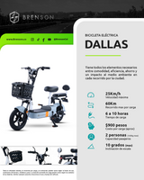 Ciclomotor Brenson Dallas