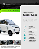 Cuadriciclo eléctrico Monaco