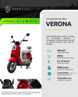 Ciclomotor eléctrico Verona